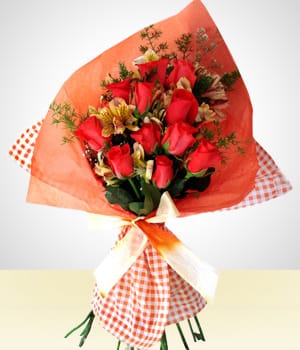 ROSAS EN TRIPLE PAPEL