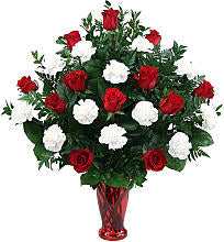 CLAVELES Y ROSAS